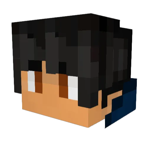 hi_du_chris Minecraft avatar head, 3D render