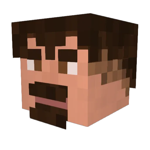 hi_im_jonathan Minecraft avatar head, 3D render