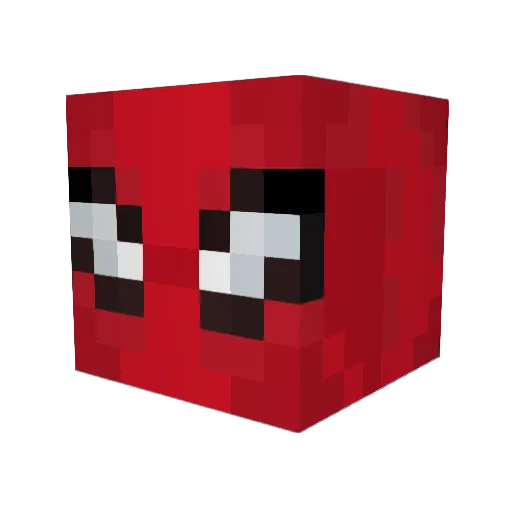 hibob29 Minecraft avatar head, 3D render