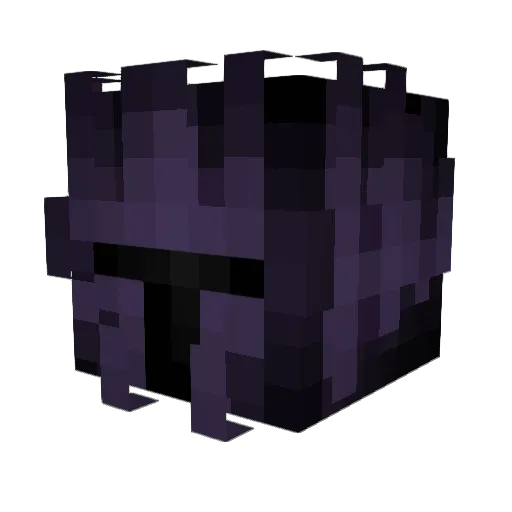 hichuy Minecraft avatar head, 3D render
