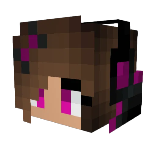 hickman_2007 Minecraft avatar head, 3D render