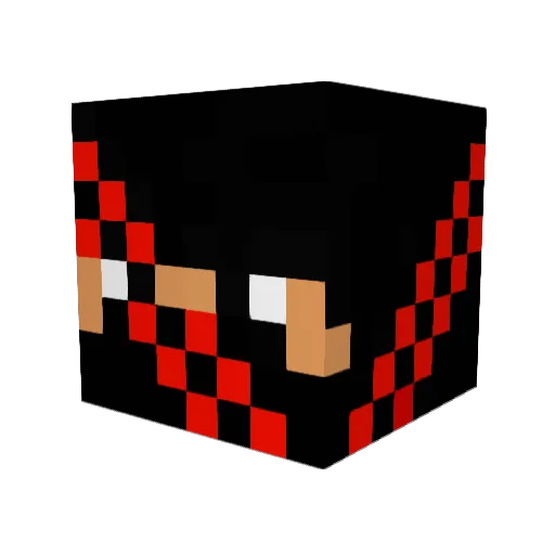 hiddenbladez247 Minecraft avatar head, 3D render