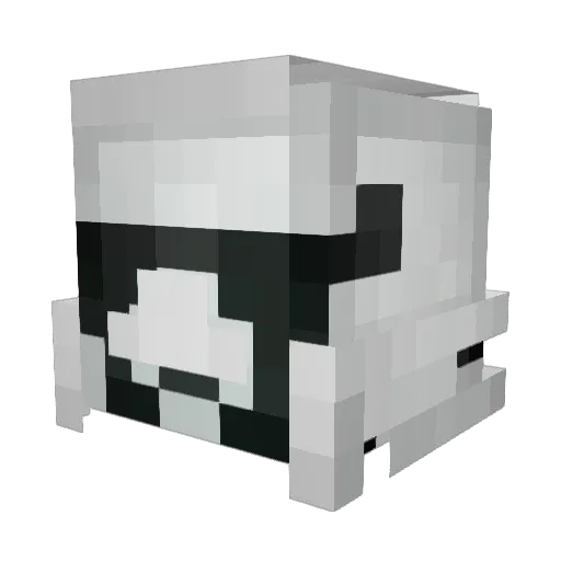 hienfy Minecraft avatar head, 3D render