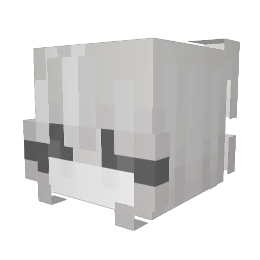 highhkey Minecraft avatar head, 3D render