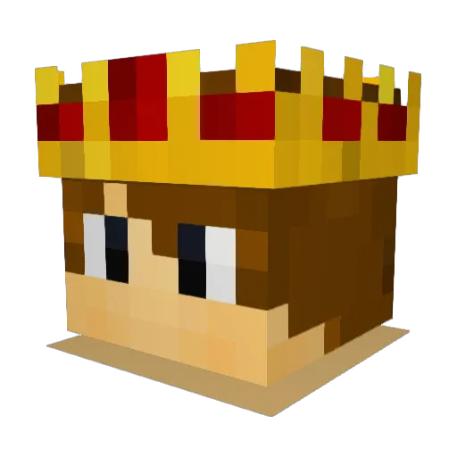 highlanderonly1 Minecraft avatar head, 3D render
