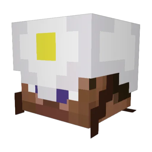 higster01 Minecraft avatar head, 3D render