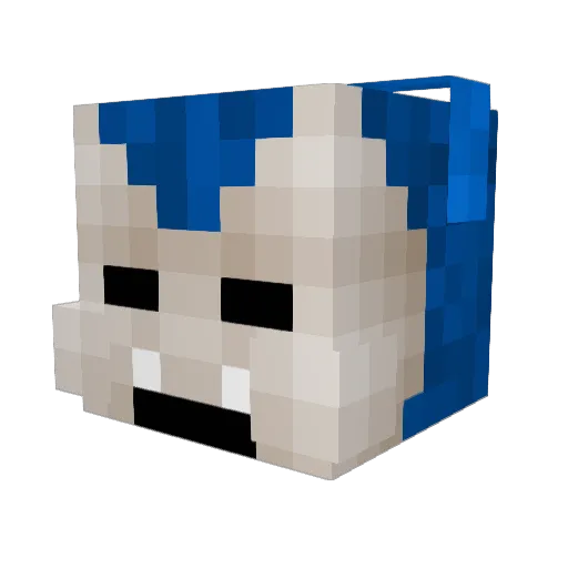 hiimcalvin_ Minecraft avatar head, 3D render