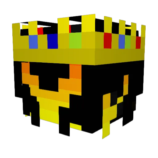 hiji19 Minecraft avatar head, 3D render