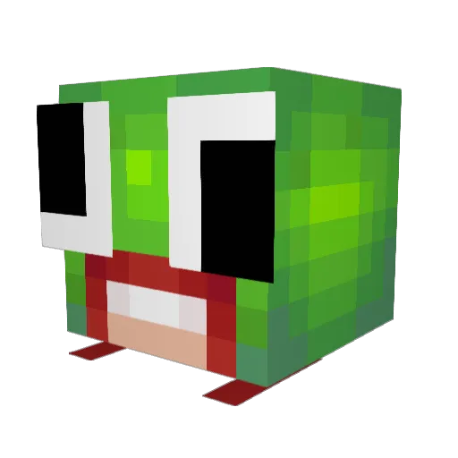hillbomaren_ Minecraft avatar head, 3D render