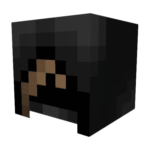 hills0608 Minecraft avatar head, 3D render