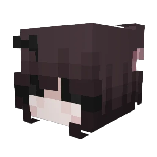 hilolbye Minecraft avatar head, 3D render