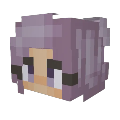 hipsti01 Minecraft avatar head, 3D render