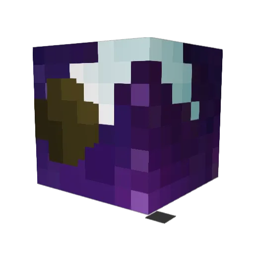 hirf Minecraft avatar head, 3D render