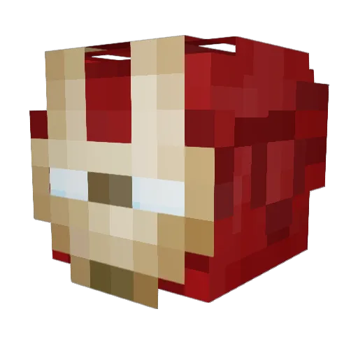 hiro_f0217 Minecraft avatar head, 3D render