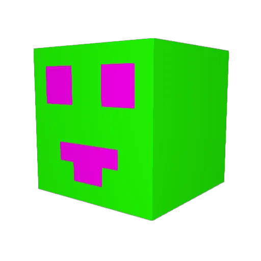 hirobot2000 Minecraft avatar head, 3D render