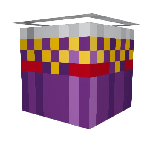 hisfineweather Minecraft avatar head, 3D render