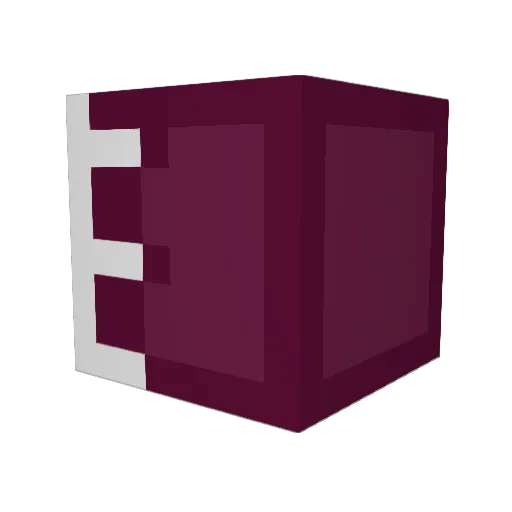 hisgf Minecraft avatar head, 3D render