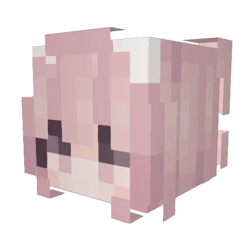 hisiris Minecraft avatar head, 3D render