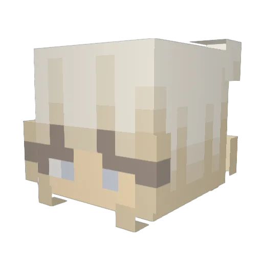 histephanie Minecraft avatar head, 3D render