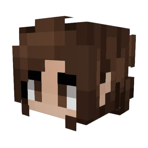 historicaloracle Minecraft avatar head, 3D render