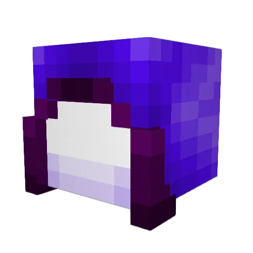 hisuperme Minecraft avatar head, 3D render