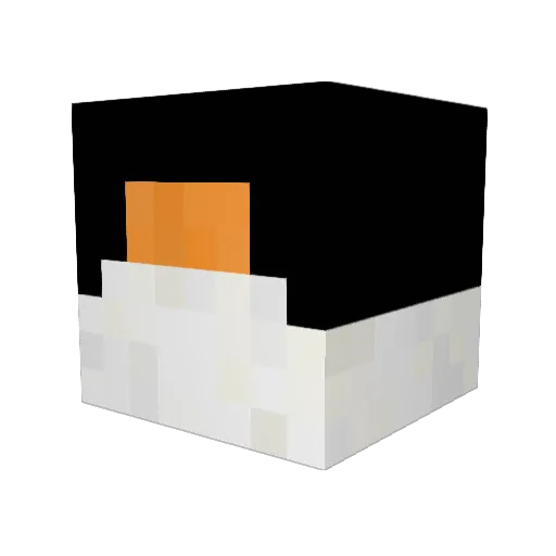hisutonn Minecraft avatar head, 3D render