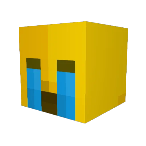 hit2c Minecraft avatar head, 3D render