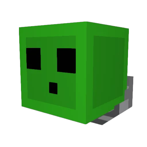 hitdetqct Minecraft avatar head, 3D render