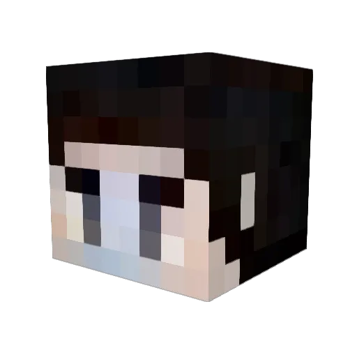 hitech118 Minecraft avatar head, 3D render