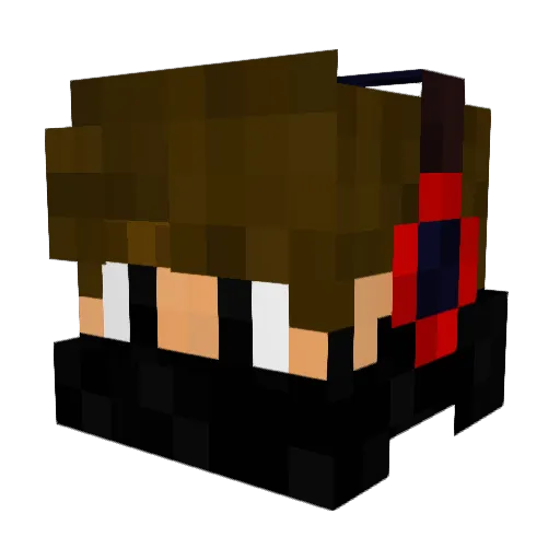hitherlime Minecraft avatar head, 3D render