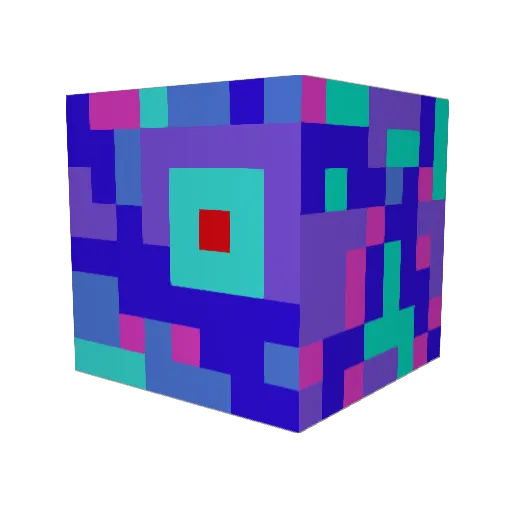 hitohitohitohito Minecraft avatar head, 3D render