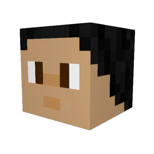 hitower5900 Minecraft avatar head, 3D render