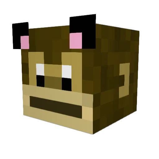 hitthewoahnelly Minecraft avatar head, 3D render
