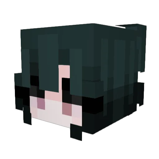 hivewind Minecraft avatar head, 3D render