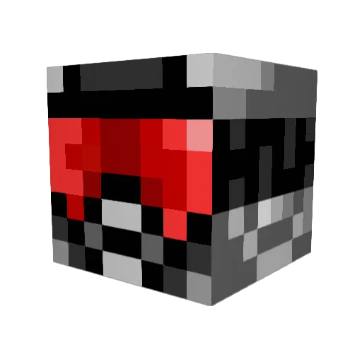 hizgald Minecraft avatar head, 3D render