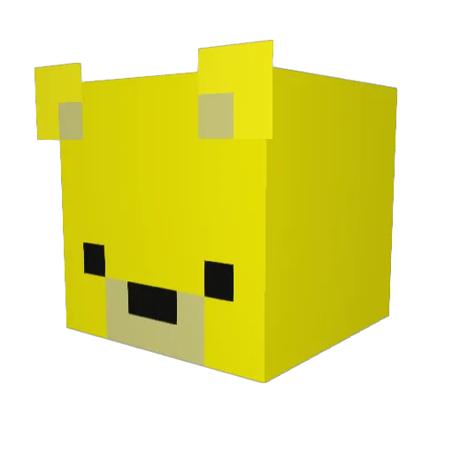 hjm715 Minecraft avatar head, 3D render