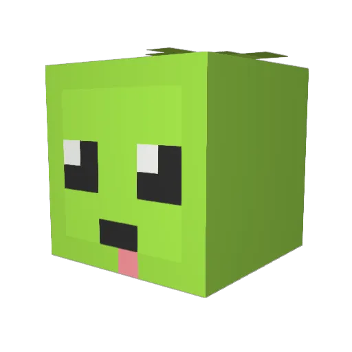 hkmike Minecraft avatar head, 3D render