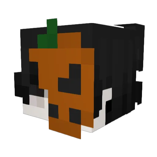 hkorea Minecraft avatar head, 3D render