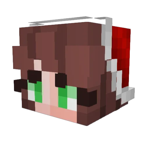hmb810 Minecraft avatar head, 3D render