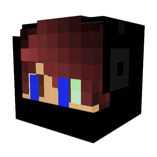 hmc9 Minecraft avatar head, 3D render
