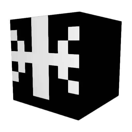 hmh8801 Minecraft avatar head, 3D render