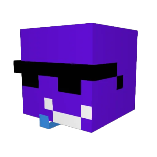 hmnmnu Minecraft avatar head, 3D render