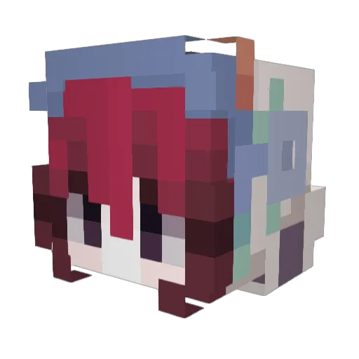 hmstank Minecraft avatar head, 3D render
