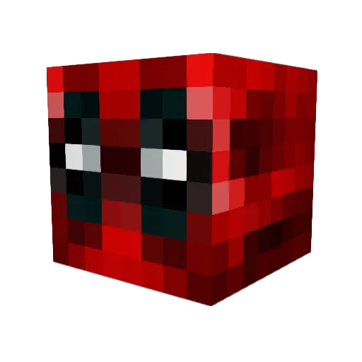 hnb2005 Minecraft avatar head, 3D render