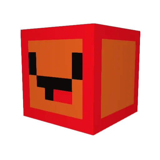 hngjetr Minecraft avatar head, 3D render