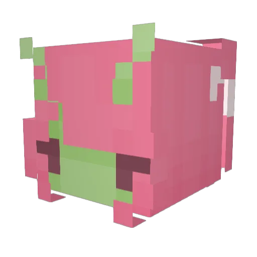 hnxa Minecraft avatar head, 3D render