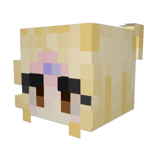 hobbsygreazemode Minecraft avatar head, 3D render
