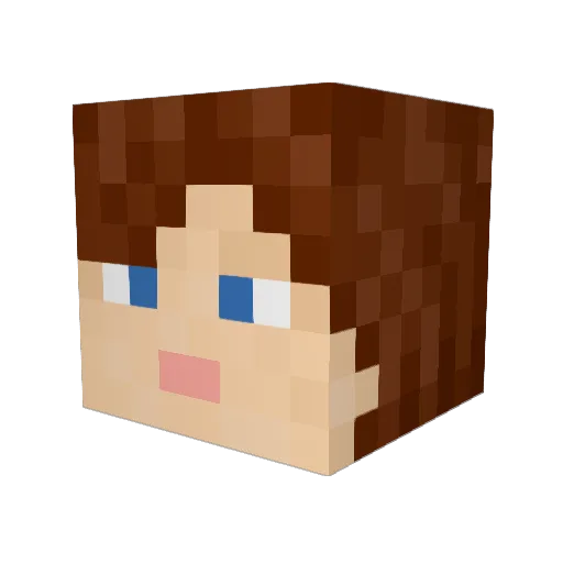 hobsisgrate Minecraft avatar head, 3D render