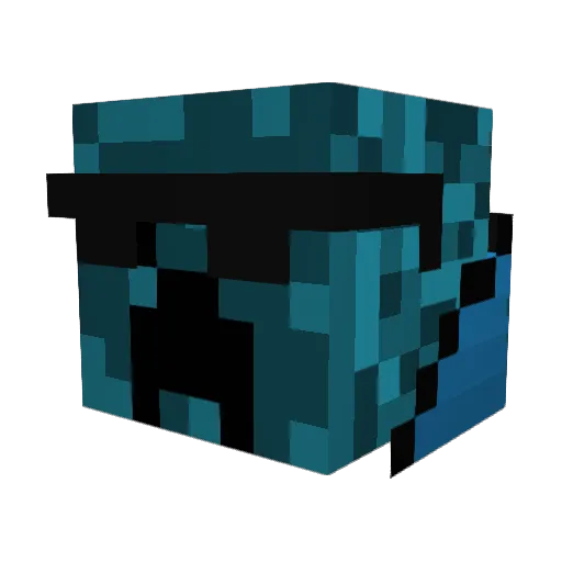 hockeymitchel Minecraft avatar head, 3D render