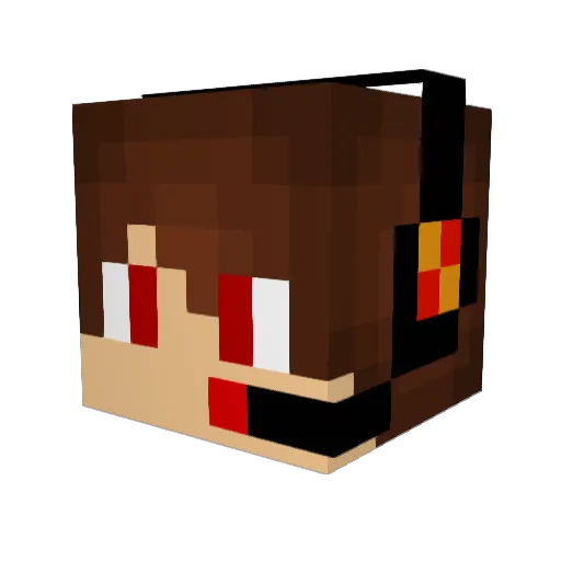 hockeyplayer2007 Minecraft avatar head, 3D render